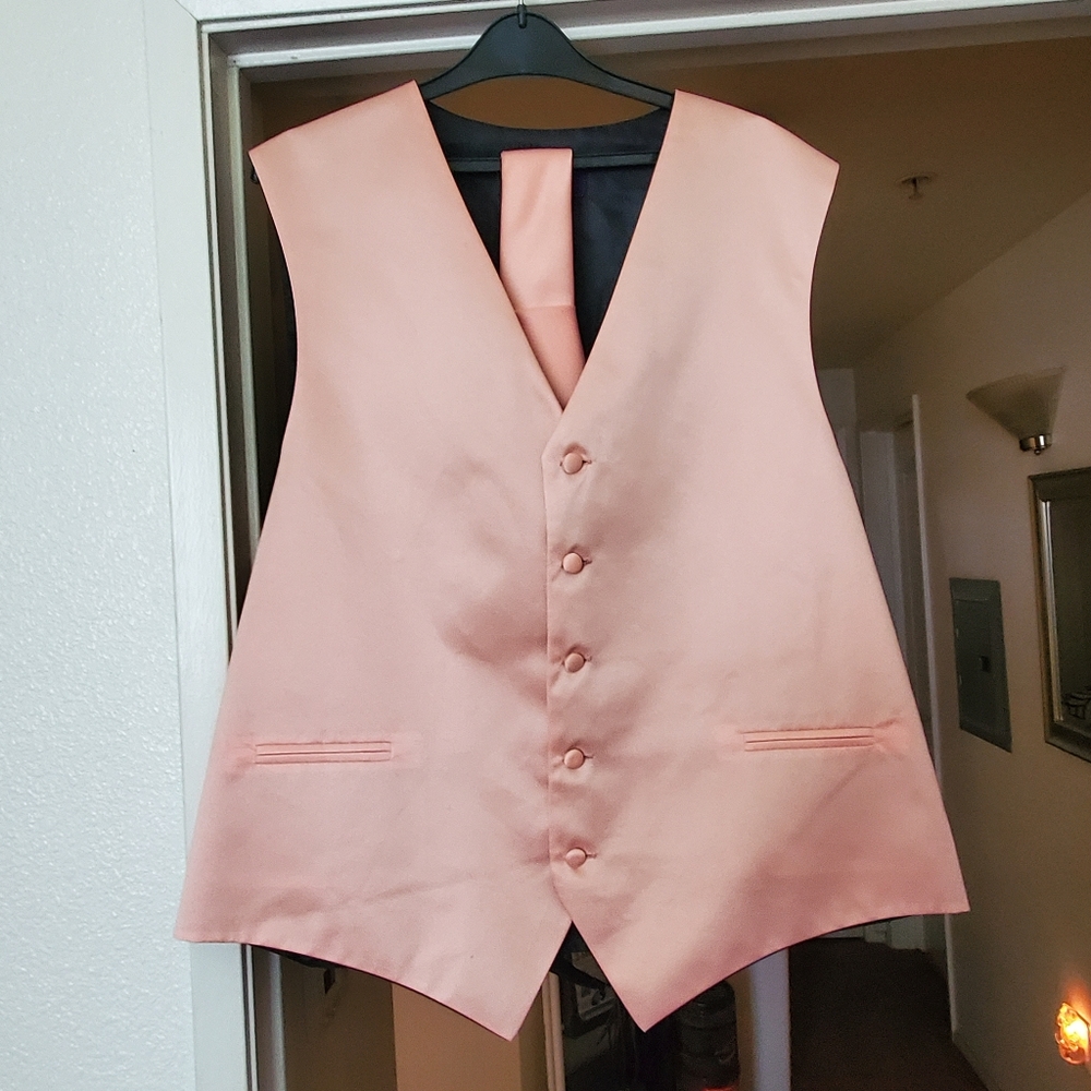 Retro Paris Men's Suit Vest